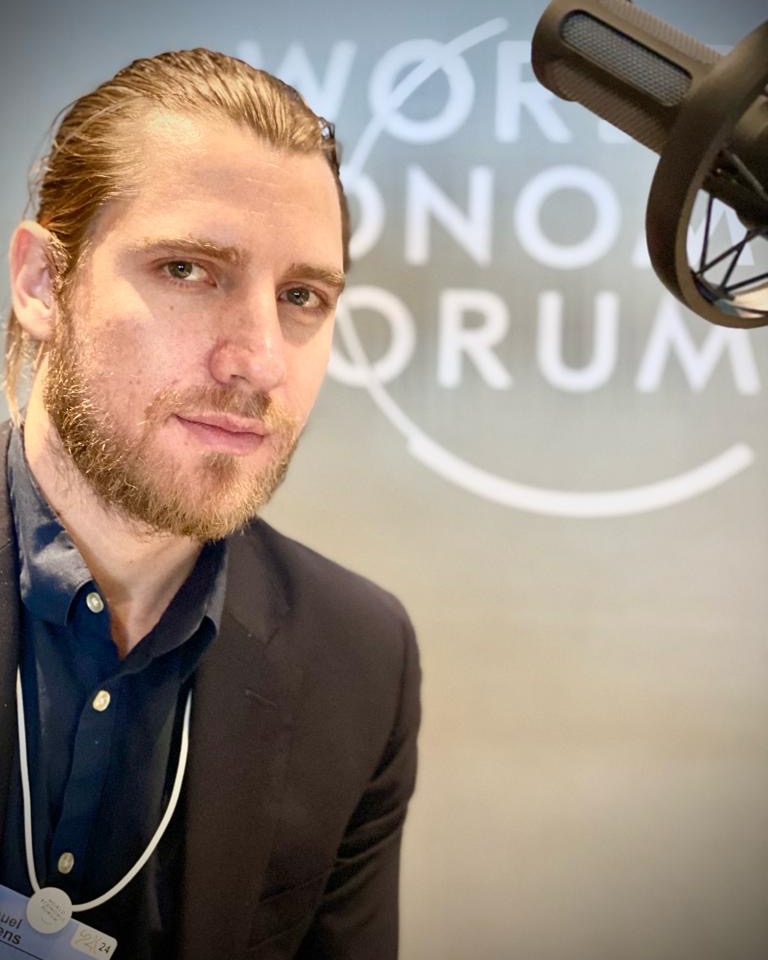 Samuel Pickens at the World Economic Forum, Davos